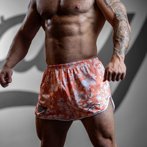 Grunt Style Tropical Death Ranger Panties Men's Athletic Training Shorts in Saudi Arabia