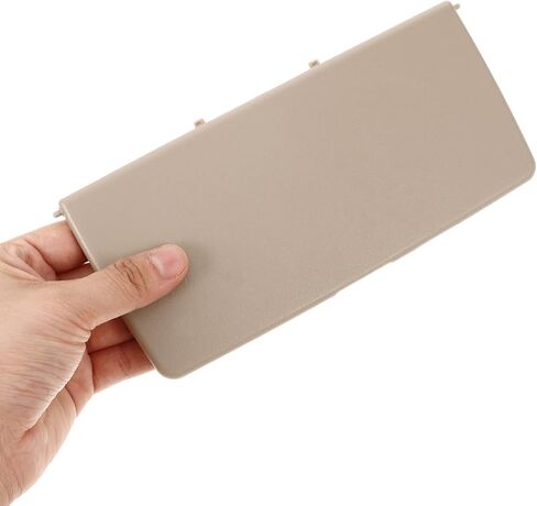 Gatuida Car Sun Sun Visor Cover Cover Heat مقاومة للحرارة الظل الظل مرآة قشرة الغرور مرآة استبدال غطاء الإطار in Kuwait