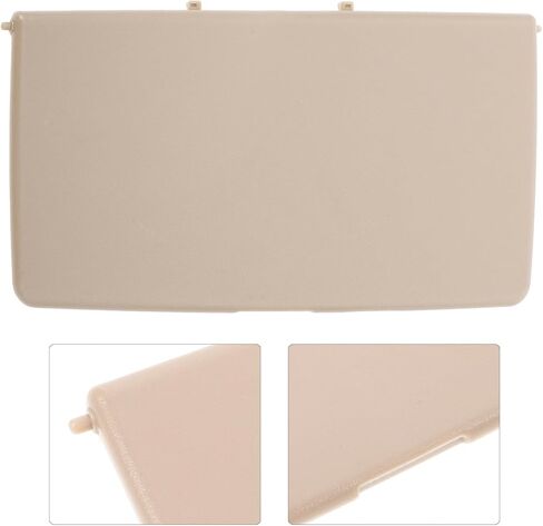 Gatuida Car Sun Sun Visor Cover Cover Heat مقاومة للحرارة الظل الظل مرآة قشرة الغرور مرآة استبدال غطاء الإطار in Kuwait