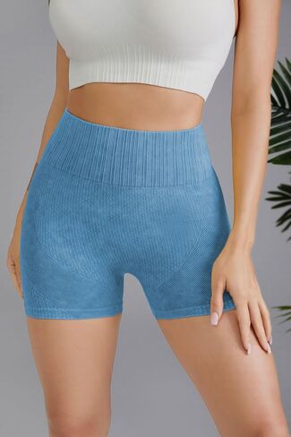 3pcs Women Scrunch Butt Lifting Seamless Leggings Booty High Waisted Workout Yoga Pants Shorts in Saudi Arabia