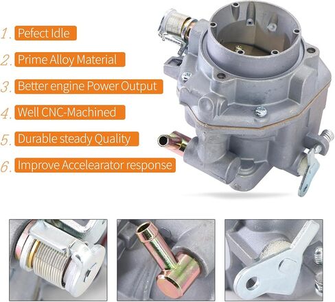 KIPA Carburetor لـ Cummins Onan P220V P248V P220G Engine 20HP B48G B48M LX790 NIKKI 6100 27 281 146-0496 146-0699 146-0661 TORO LX-460 MOWER CARBRET ، in Saudi Arabia