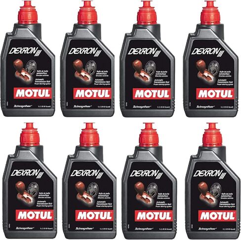 Motul 105776 Set of 8 Dexron III Automatic Transmission Fluid 1-Liter Bottles in Saudi Arabia