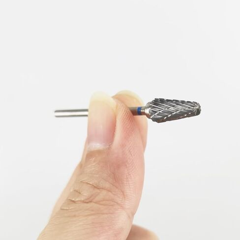 Airgoesin 10pcs Cutting Burs Drill Polisher Cutter Tungsten Carbide, 2.35mm HP Shaft Shank Plaster Alloy Acrylic Polishing Cleaning Grinding in Kuwait