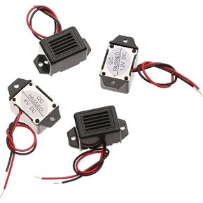 1pc DC 1.2/3/6/12V 85dB 33.5*15mm Electronic Buzzer Alarm Mechanical Buzzer Sound Beeper Constant Tone(12V) in Saudi Arabia