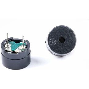 10pcs 42Ω Passive Buzzer 12MM*8.5MM 12085 42R 42 ohms Resistance AC 3V 5V Piezo Buzzers 12MMx8.5MM in Saudi Arabia