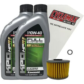 Full-Synthetic KPO Oil Change Kit compatible with 2020-2024 Kawasaki KLX230 in Saudi Arabia