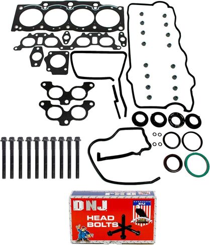 حشية رأس الأسطوانة DNJ HGB940 مع طقم الترباس الرئيسي لعام 1990-1996 Toyota Celica 2.2L 2164CC L4 DOHC in Saudi Arabia