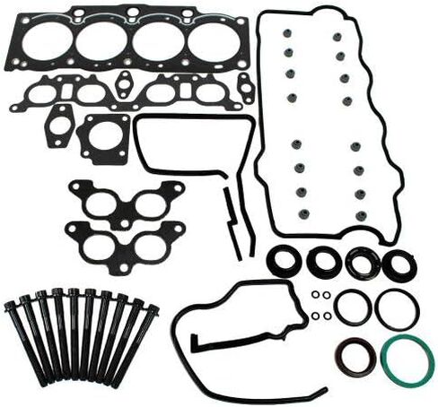 حشية رأس الأسطوانة DNJ HGB940 مع طقم الترباس الرئيسي لعام 1990-1996 Toyota Celica 2.2L 2164CC L4 DOHC in Saudi Arabia