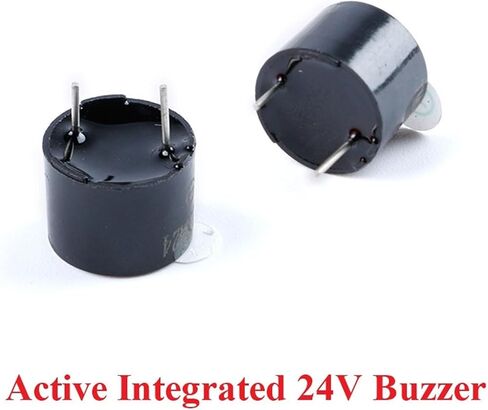 5pcs Active Buzzer 24V TMB12A24 12 * 9.5mm 12x9.5mm Mini Piezo Buzzers in Saudi Arabia