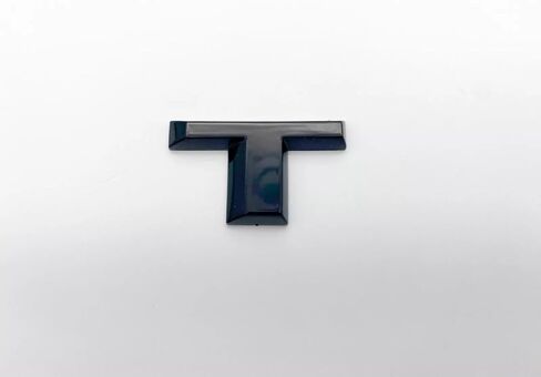 3pcs Tahoe Emblem 3D Letters Padge Padge Pargelate Placing for 2019-2023 Tahoe Genuine 84910058 (Overlay Emblem Gloss Black Plus LT) in Kuwait
