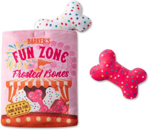Fringe Studio Hide & Seek Plush Burrow Dog Toy Set, WAGGIN Tail Trail Mix(289212), Multicolored in Saudi Arabia