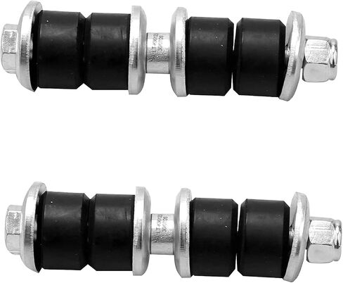 Detroit Axle-Front 10pc Suspension Kit for 1992-1995 Honda Civic 1994-1997 Acura Integra 1993-1997 Civic Del Sol ، Lower Ball Nofts INNER TIE ROD LINGS SWAY BAN RINGS LINKS BLOTS in Saudi Arabia