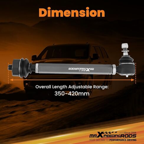 MaxPeedingRods قضيب التعادل الثقيل القابل للتعديل لشيفي سيلفرادو/GMC Sierra 2500 HD/3500/3500 HD 4WD 2001-2010 in Saudi Arabia