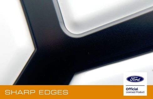EyeCatcher Tailgate Insert Letters fits 2008-2016 Ford Super Duty (Chrome) in Kuwait