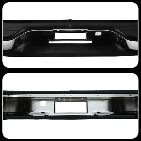 PENSUN Rear Step Bumper Compatible with 2000-2006 Chevy Suburban 1500/2500 Tahoe GMC Yukon XL, Chrome Back Bumper Cover with Step Pad in Saudi Arabia