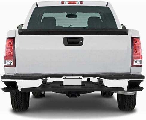 PENSUN Rear Step Bumper Compatible with 2000-2006 Chevy Suburban 1500/2500 Tahoe GMC Yukon XL, Chrome Back Bumper Cover with Step Pad in Saudi Arabia