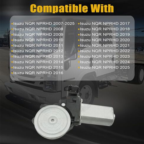 GXARTS POWER WINDOW MOTION منظم الركاب الأيمن 8980584240 متوافق مع ISUZU NQR NPRHD 2007-2025 in Saudi Arabia