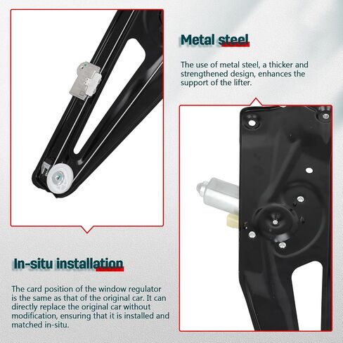 Findauto Power Window منظم الخلفية اليمنى من جانب الراكب لصالح 2003-2009 لـ Land Rover for Range Rover 135-58559R CVH500100 RO1551101 منظم النوافذ وتجميع المحرك مع المحرك in Saudi Arabia