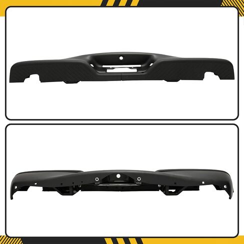 PENSUN Rear Bumper Replacement Fit For Ford F-150 2009-2014 with Parking Sensor Holes – Heavy Duty Steel Chrome Direct Fit Rear Bumper Cover OEM FO1103166 in Kuwait