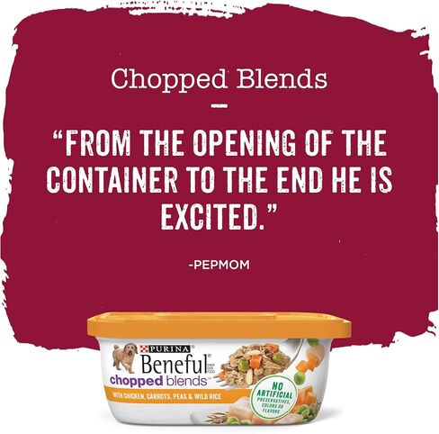Purina Beneful Wet Dog Food Variety Pack, Chopped Blends - (12) 10 oz. Tubs in Saudi Arabia