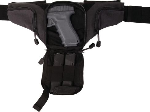 5.11 Tactical Unisex Select Carry Pistol Pouch, Fully Adjustable Strap, Style 58604, Charcoal in Saudi Arabia