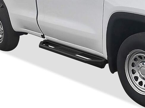 APS 6.5in Side Armor 304 لوحات من الفولاذ المقاوم للصدأ متوافقة مع Chevy Silverado GMC Sierra 1500 2019-2025 CAB و Silverado 1500 Ltd Sierra 1500 LD 2022 & 2500 3500 2020-2025 (استبعاد 19 1500 LD) in Saudi Arabia