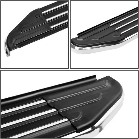 Auto Dynasty Running Boards for 2011-2023 Jeep Grand Cherokee Dodge Durango, 6.5" Pair of Stainless Steel Side Steps Nerf Bars, Exc SRT/Trail Hawk Model, 6.5" x 69" Step Bars, Polished in Saudi Arabia