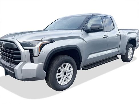 APS Black Running Boards Style Compatible with Toyota Tundra 2022-2025 Double Cab (Nerf Bars Side Steps Side Bars) in Saudi Arabia