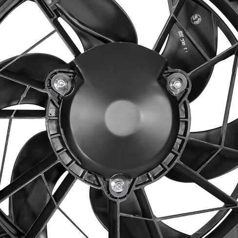 Auto Dynasty GM3115219 OE Style Radiator Cooling Fan Shroud Assembly Compatible with Acadia Traverse 3.6L 07-19 in Saudi Arabia