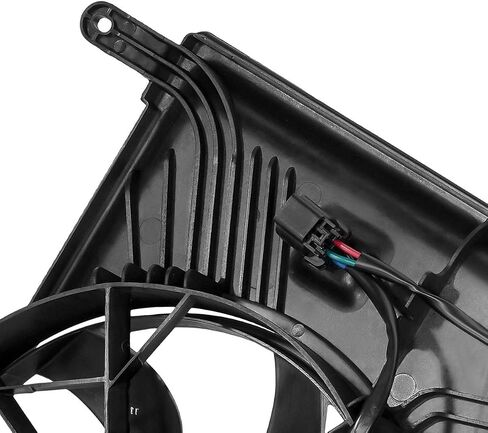 Auto Dynasty GM3115219 OE Style Radiator Cooling Fan Shroud Assembly Compatible with Acadia Traverse 3.6L 07-19 in Saudi Arabia