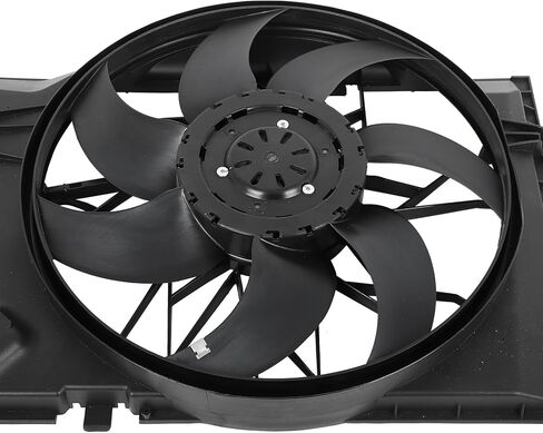 SCITOO 2035000293 Engine Radiator Cooling Fan Compatible for for Mercedes-Benz 2003-2005 for C230 1.8L CLK320 3.2L 2002 for C230 2.3L 2006-2007 for C230 2.5L C280 3.0L C350 3.5 in Saudi Arabia
