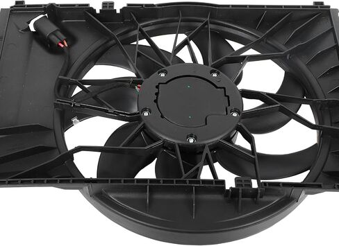 SCITOO 2035000293 Engine Radiator Cooling Fan Compatible for for Mercedes-Benz 2003-2005 for C230 1.8L CLK320 3.2L 2002 for C230 2.3L 2006-2007 for C230 2.5L C280 3.0L C350 3.5 in Saudi Arabia