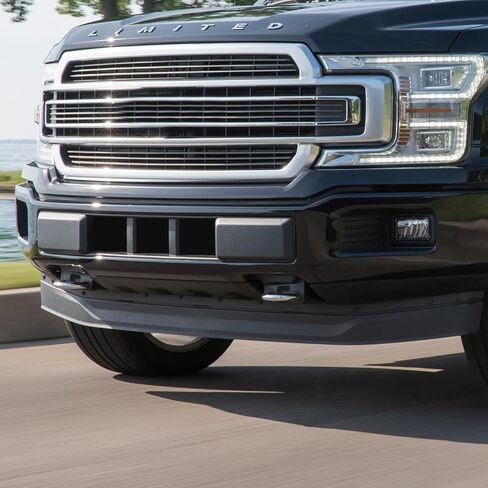 Front Bumper Guards Pads Inserts End Caps & Lower Center Grille Cover Trim Panel Compatible with 2018 2019 2020 Ford F150 in Saudi Arabia