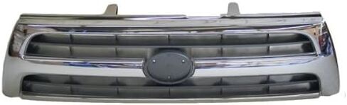 CarPartsDepot Front Grille Grill Assembly With Chrome Shell Molding With Dark Argent Insert Compatible With 1996-1998 4Runner Fits TO1200202 5311135340 in Saudi Arabia