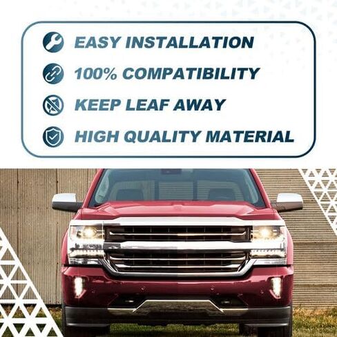 GeRRiT Front Bumper Grille Grill Chrome For 2016 2017 2018 Chevrolet Silverado 1500,Upper Grill Assembly Replacement for 84134045 84602489 in Saudi Arabia