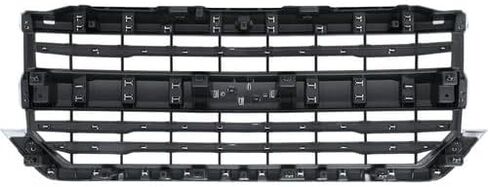 GeRRiT Front Bumper Grille Grill Chrome For 2016 2017 2018 Chevrolet Silverado 1500,Upper Grill Assembly Replacement for 84134045 84602489 in Saudi Arabia