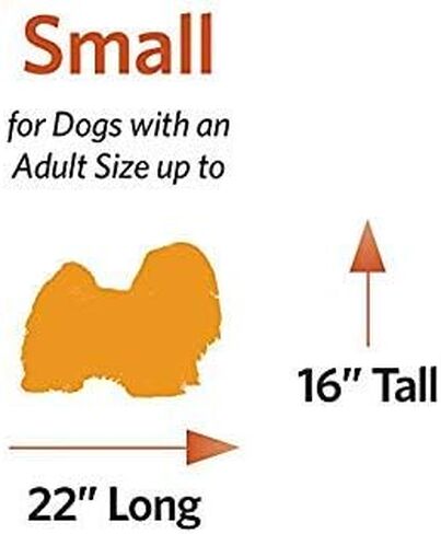 MidWest Homes for Pets Cinnamon 18-Inch Pet Bed w/ Comfortable Bolster | Ideal for Small Breeds & Fits an 18-Inch Crate | Easy Maintenance Machine Wash & Dry in Kuwait