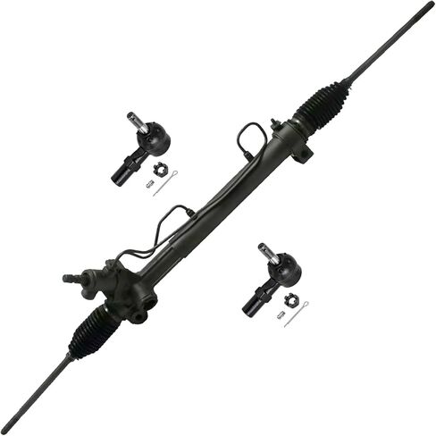 Detroit Axle-Rack Rack and Pinion Kit لتويوتا 97-01 Camry Lexus ES300 ، 97-04 Avalon ، 99-03 Solara ، 1 Power Steering Rack & Pinion 2 Tie Rods 1999 2000 2001 استبدال in Saudi Arabia