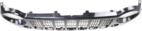 مجموعة مصبغة Garage-Pro متوافقة مع Jeep Liberty 2005-2007 لنماذج بدون فتحات ضبابية ضبابية مطلية قشرة سوداء مع إدراج رمادي مطلي CH1200290 in Saudi Arabia