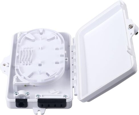 8 الأساسية الألياف البصرية صندوق طرفي توزيع الألياف البصرية الضميمة FTTH الألياف البصرية الملحقات 8.08x5.31x1.57 بوصة in Saudi Arabia