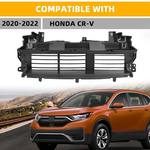 KUAFU Front Radiator Active Grille Shutter Compatible with 2020 2021 2022 Honda CR-V Upper Radiator Shutter Control Replacement for 71300-TLA-A51 HO1206105 W/O Motor in Saudi Arabia