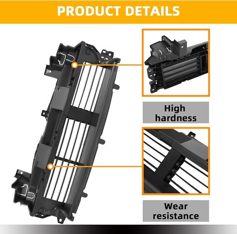 KUAFU Front Radiator Active Grille Shutter Compatible with 2020 2021 2022 Honda CR-V Upper Radiator Shutter Control Replacement for 71300-TLA-A51 HO1206105 W/O Motor in Saudi Arabia