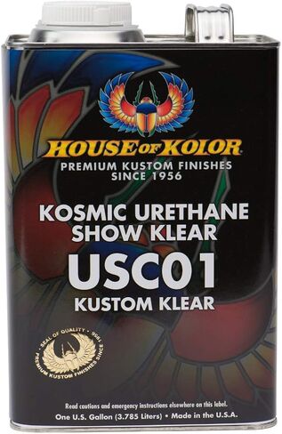 House of Kolor Show Klear Kosmic Urethane Clear Coat for Automotive Restoration | 1 Gallon (USC01) in Saudi Arabia