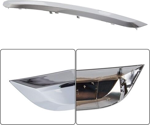 تقليم مصبغة أمامية من Ecotric متوافق مع استبدال Fusion 2010-2012 لـ FO1216104C AE5Z8200B Chrome Grill in Saudi Arabia