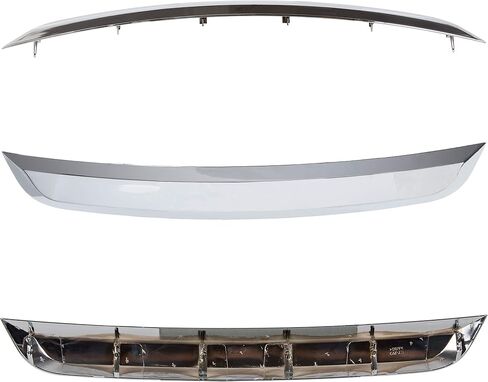 تقليم مصبغة أمامية من Ecotric متوافق مع استبدال Fusion 2010-2012 لـ FO1216104C AE5Z8200B Chrome Grill in Saudi Arabia
