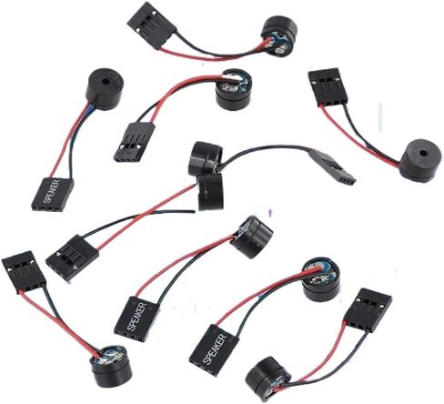 10PCS Beep Speaker Mini Speaker Beep Alarm Computer Motherboard Onboard Case Buzzer in Saudi Arabia