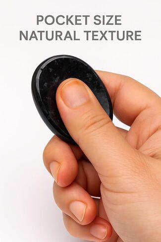 7 شقرا من البلورات الحجرية - أحجار النخيل لتخفيف الإجهاد والقلق - حجر orgone مع خصائص الشفاء - الأحجار المصقولة للتأمل و reiki (مجموعة من 2) in Kuwait