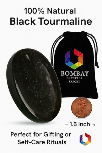 7 شقرا من البلورات الحجرية - أحجار النخيل لتخفيف الإجهاد والقلق - حجر orgone مع خصائص الشفاء - الأحجار المصقولة للتأمل و reiki (مجموعة من 2) in Kuwait