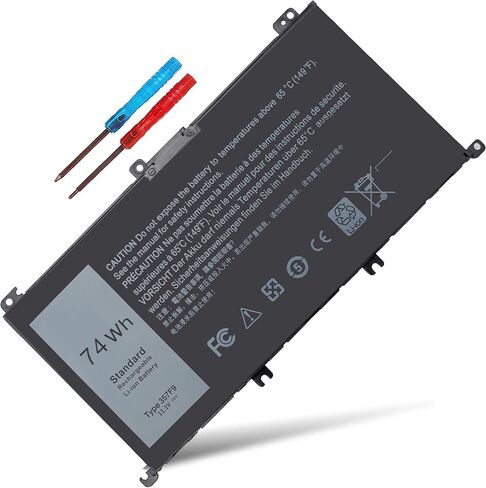 بطارية 97Wh X8VWF 4XKN5 11.1V لجهاز Dell Latitude 14 Rugged 5404 5414 E5404، Rugged Extreme 7404 7414 E7404، Notebook VCWGN YGV51 CJ2K1 5XT3V XN4KN XRJDF P45G P45G002 P46G P46G001 in Saudi Arabia