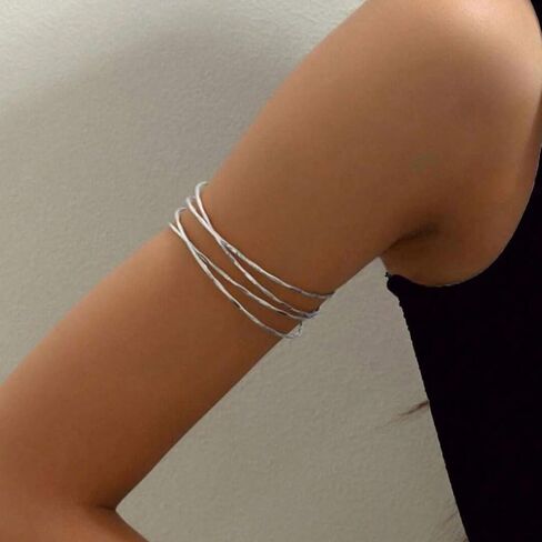 72ore 2PCS Arm Cuff Jewelry for Women Gold Upper Arm Cuff Jewelry Greek Goddess Dress Summer Beach Essentials Gifts in Saudi Arabia